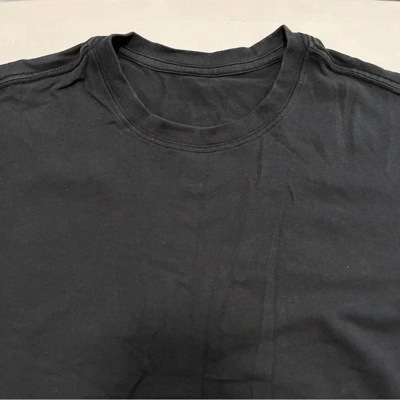 Lululemon T-Shirt Mens Small Black Performance Wicking Tee Active Gym - Picture 5 of 8